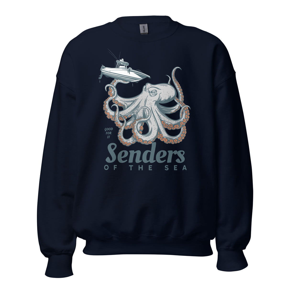 【新品未使用】SEA CREWNECK SWEATSHIRT Senders of the Sea Octo Lore Crewneck Sweatshirt – Premium Send It