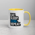 Eat Sleep Send Repeat Mug