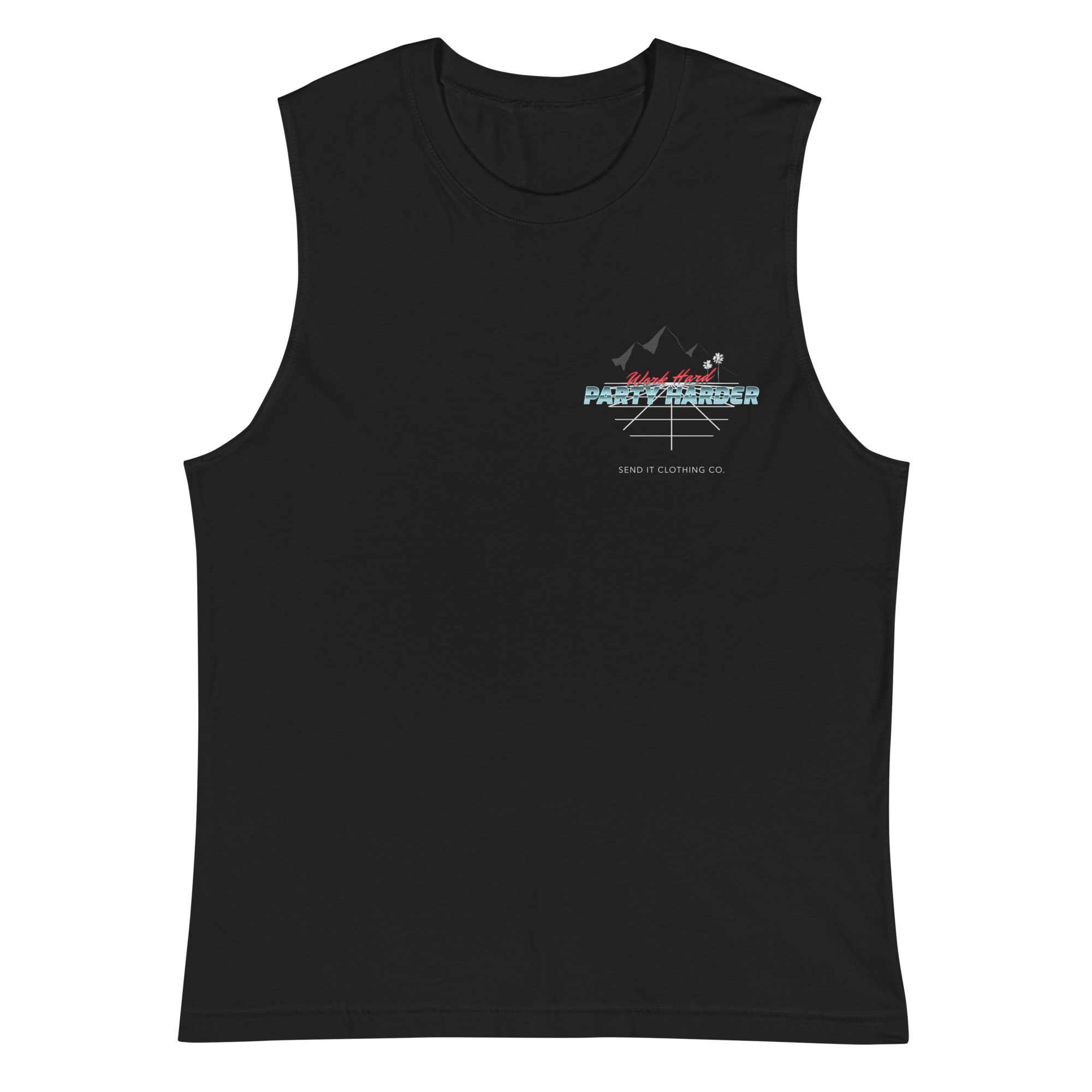 Work Hard Party Harder Muscle Tank