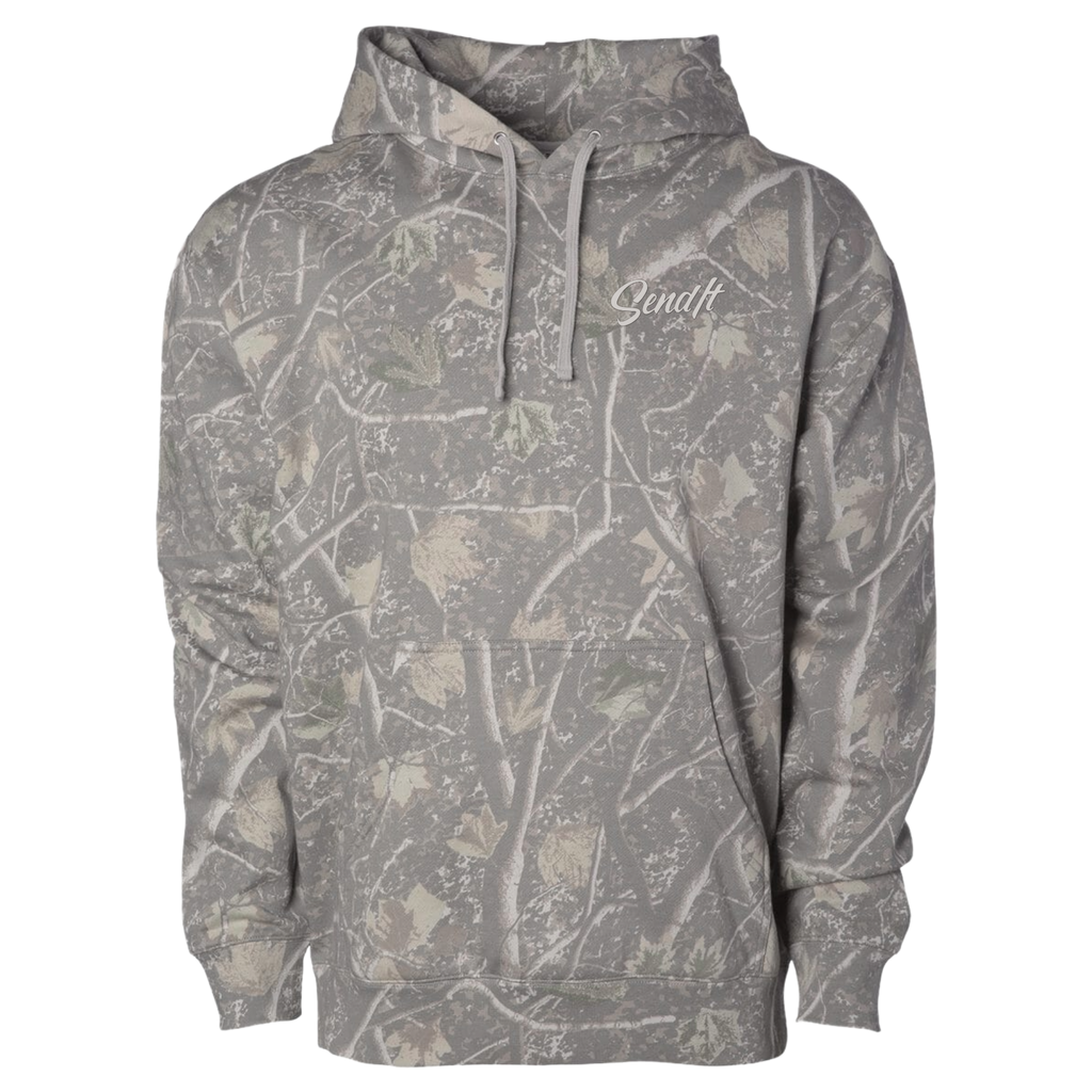 Send It Deadwood Tree Camo Heavyweight Pullover Hoodie