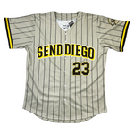 Send Diego Baseball Jersey Presale - Customizable