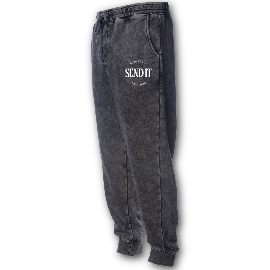Send It Stone Wash Sweatpants