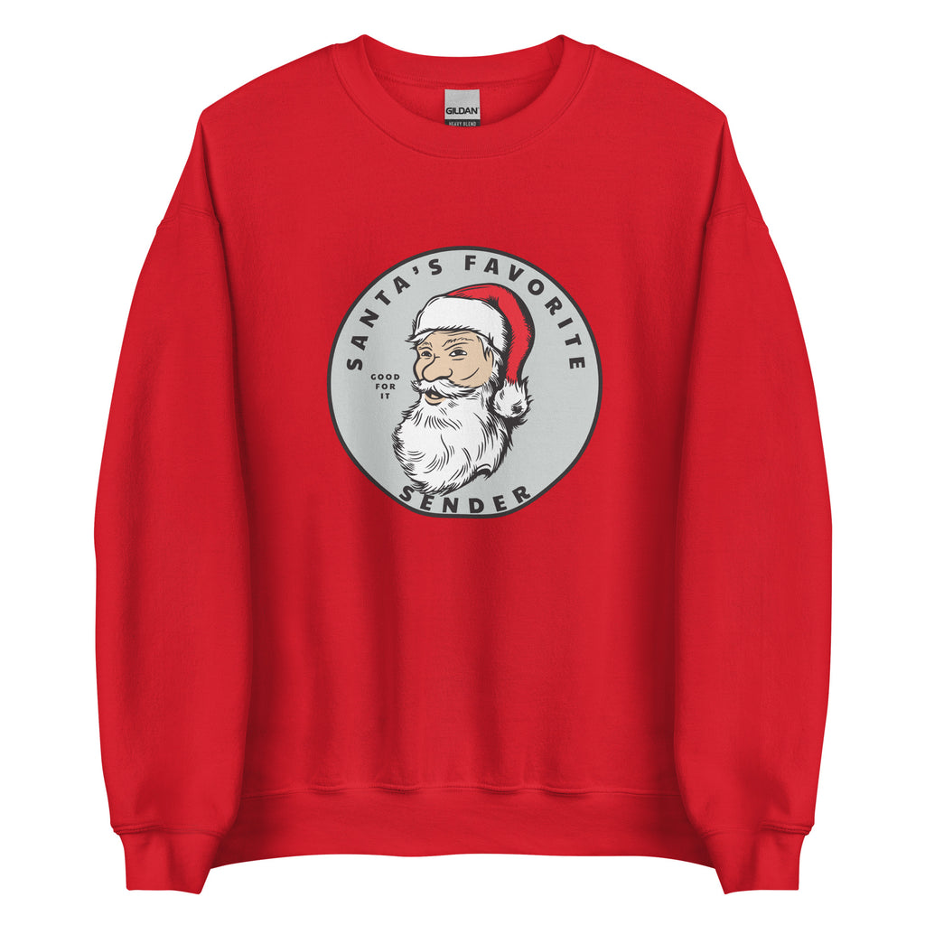 Santa's Favorite Sender Crewneck