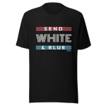 Send White & Blue Tee