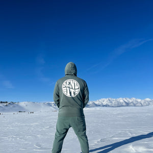 SEND IT PIGMENT DYED HOODED PULLOVER