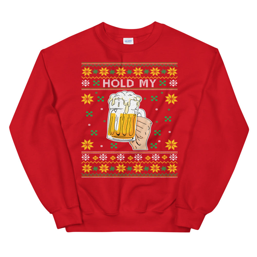 Hold My Beer Xmas Sweater